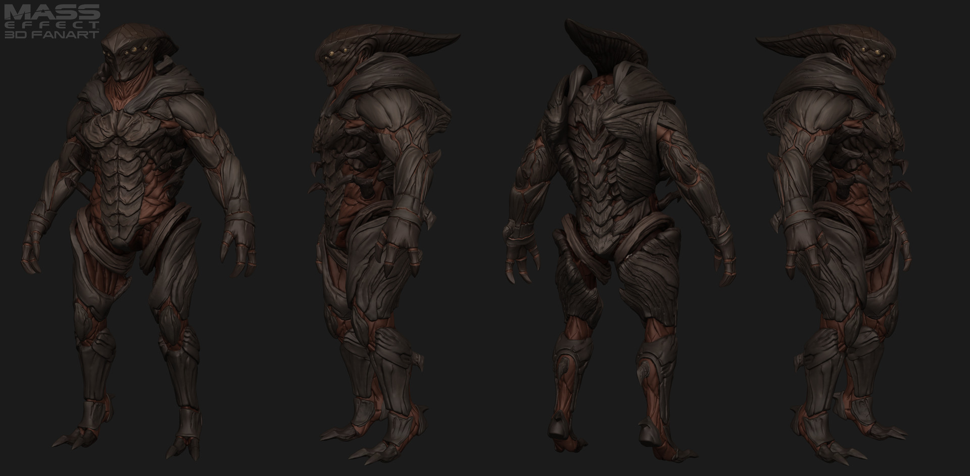 Artstation Mass Effect Collector Tan Shi Han