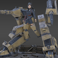Artstation Mobile Suit Gundam The 08th Ms Team Dika Yudhistira