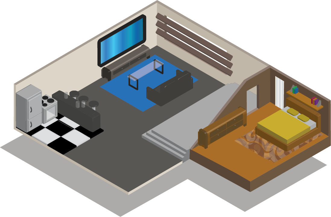 ArtStation - Isometric Loft