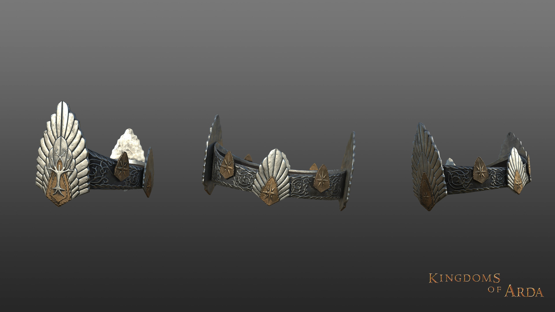 Artstation crown of gondor