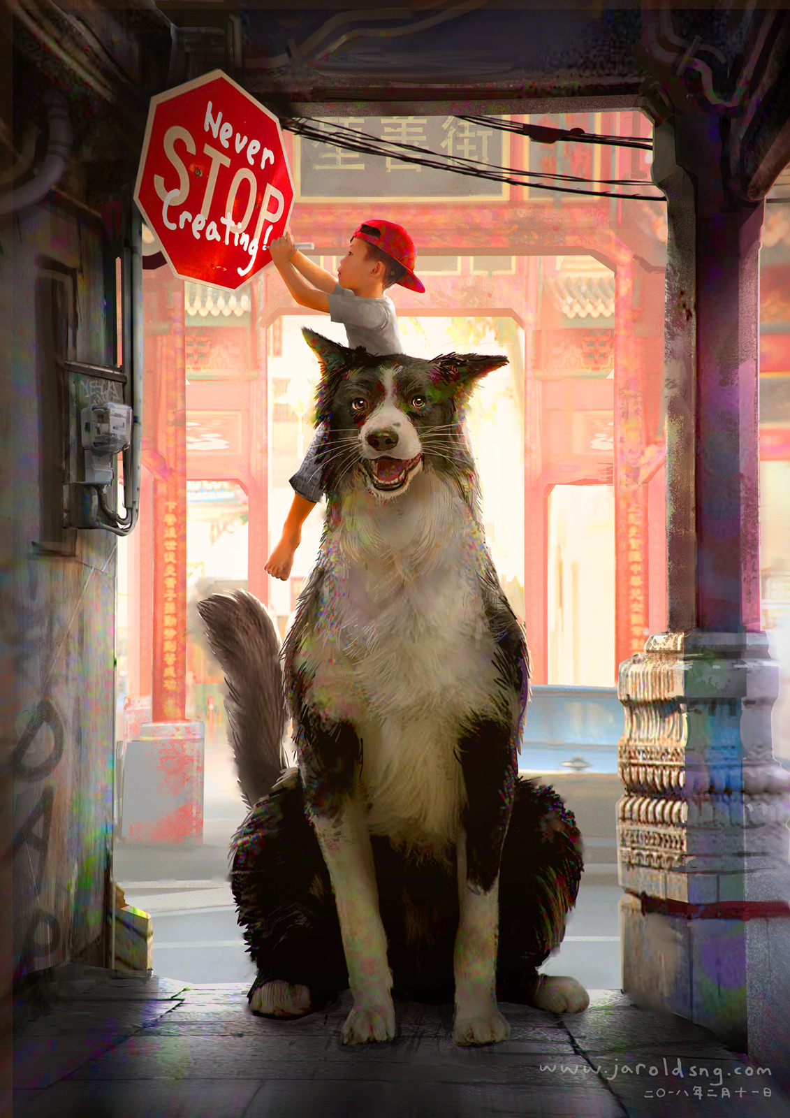 Happy Year of the Earth Dog! 新年快乐!