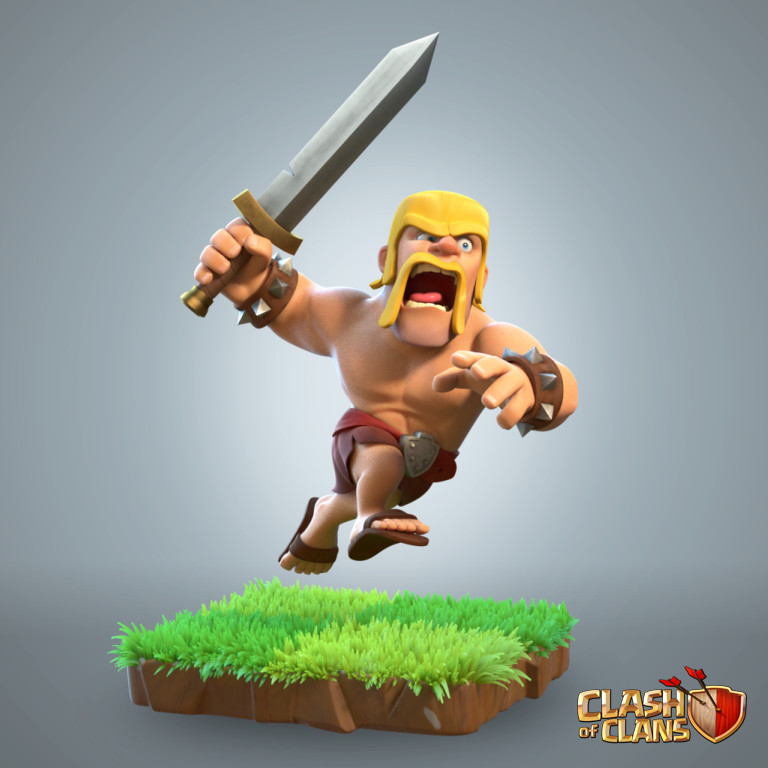 Supercell Barbarian Clash of Clans