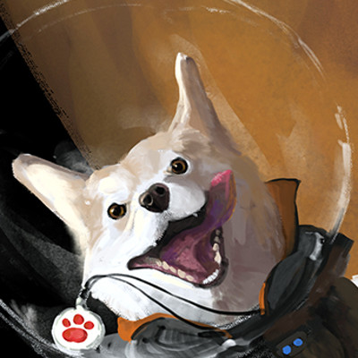 Huy tran viet space dog 1