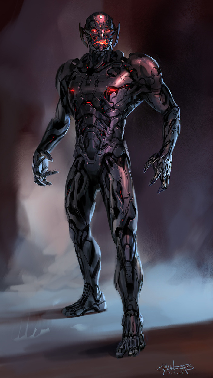 Another of my earliest attemps at Ultron.