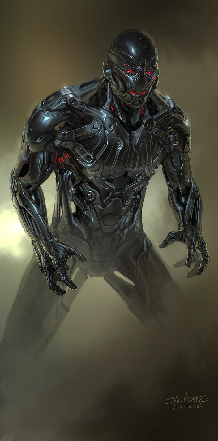 At one point, director Joss Whedon decided he wanted Ultron to have more identifiable mechanical components, so we all went back to the drawing board for another round.