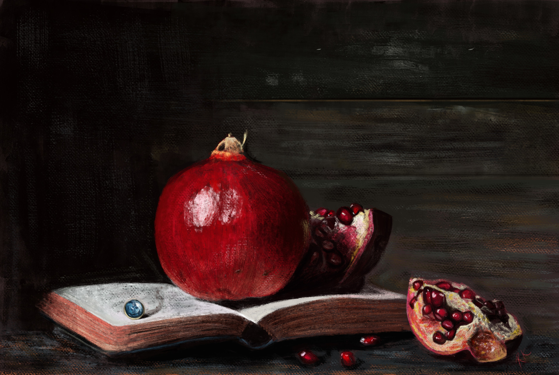 Artstation Still Life Digital Painting Rohan Kapadia