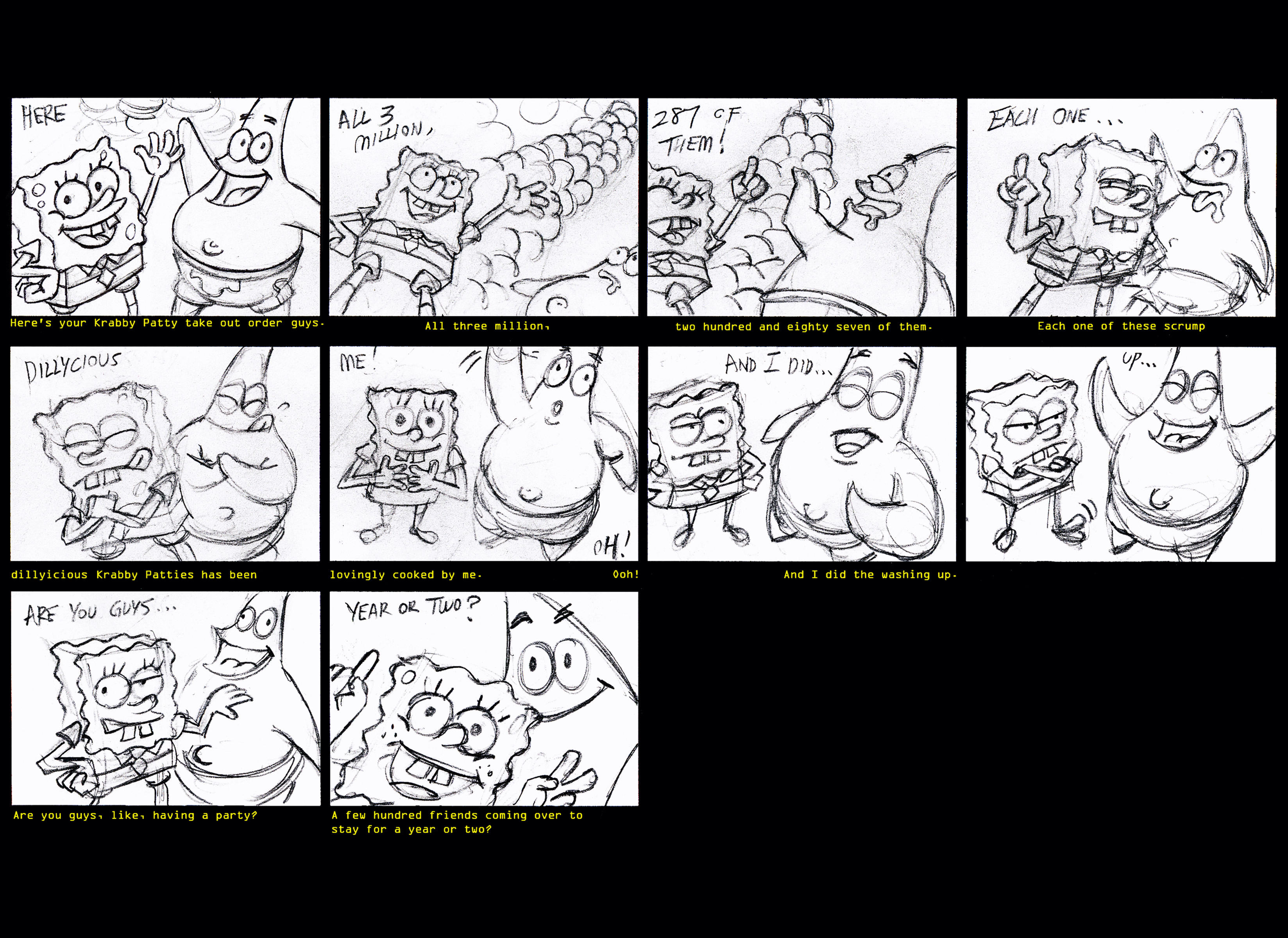 (2007) Storyboard - Nicktoons: Attack of the Toybots