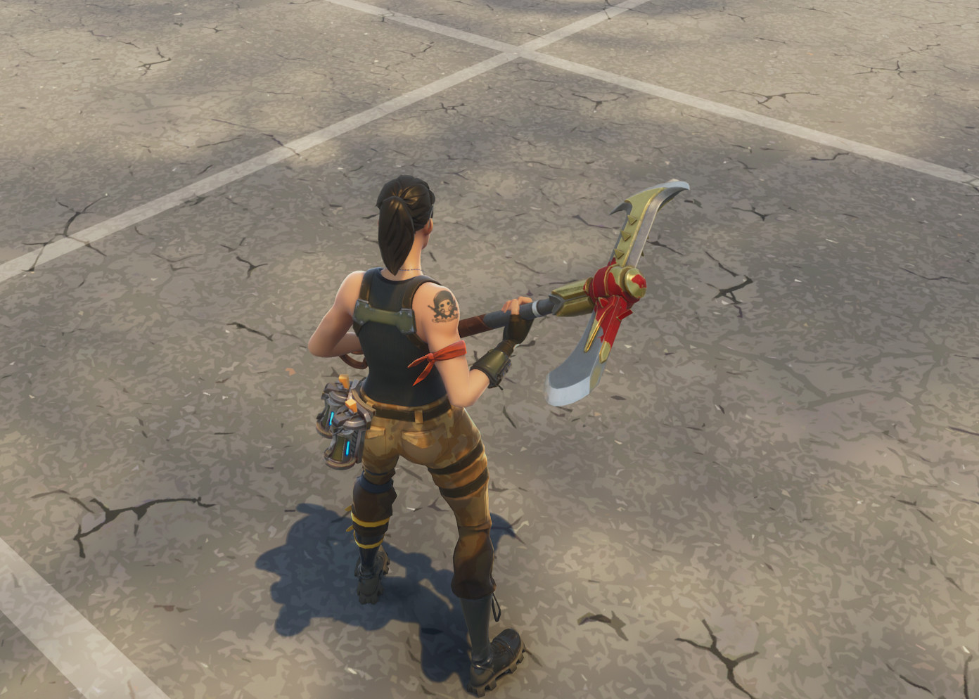 axecalibur in game - fortnite axecalibur