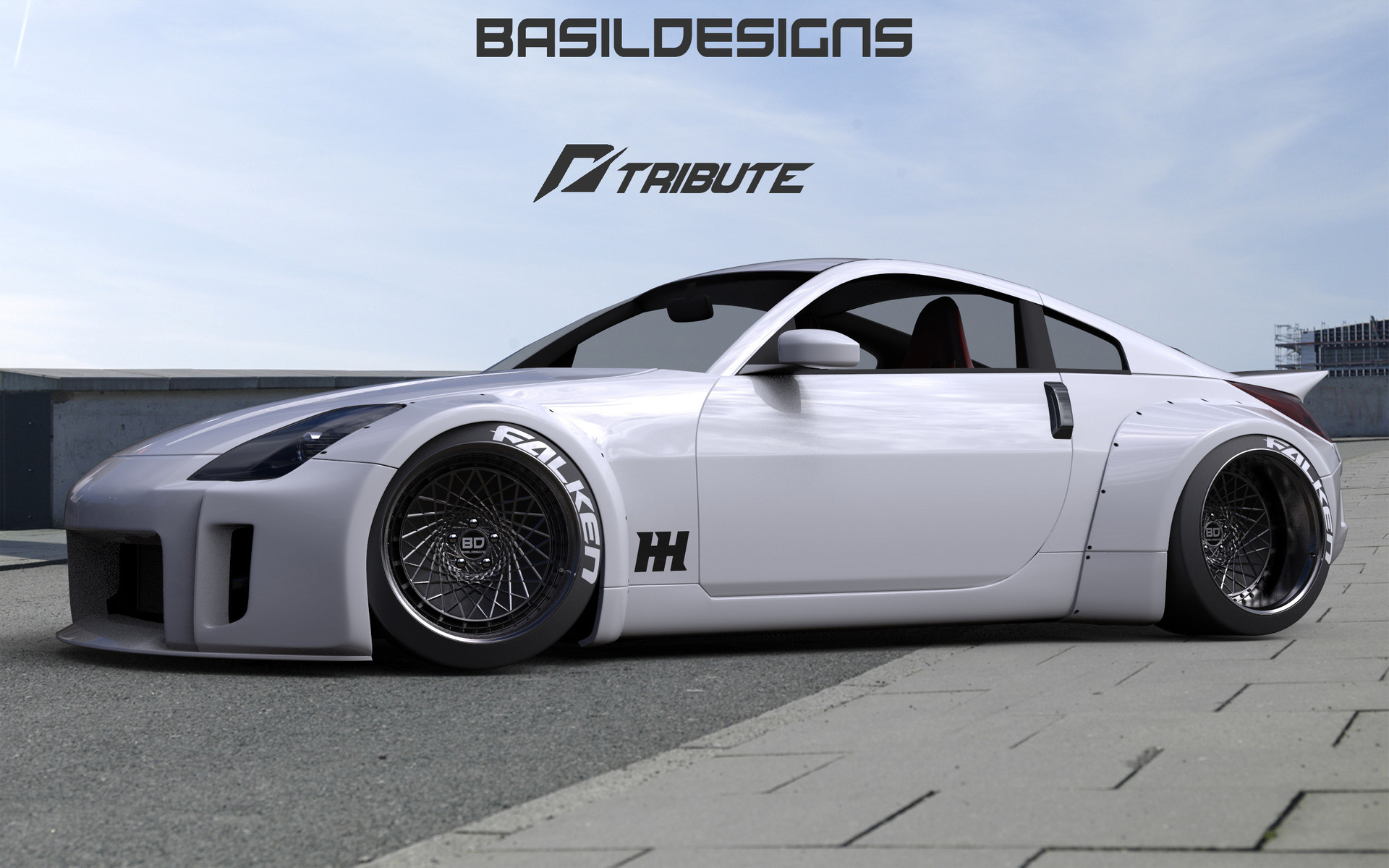 ArtStation - RWB-inspired Nissan 350z