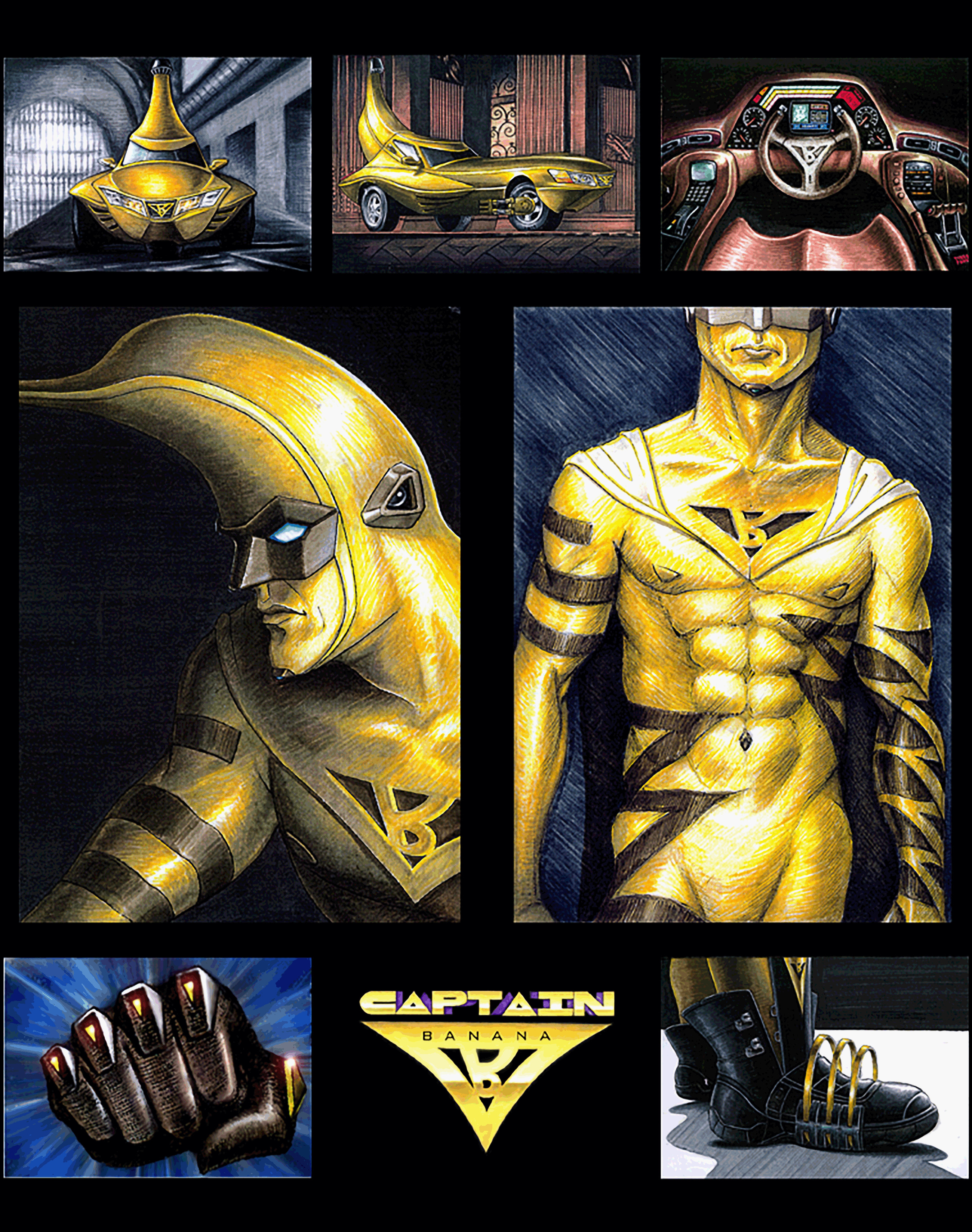 (1997) Captain Banana - Promotional Art