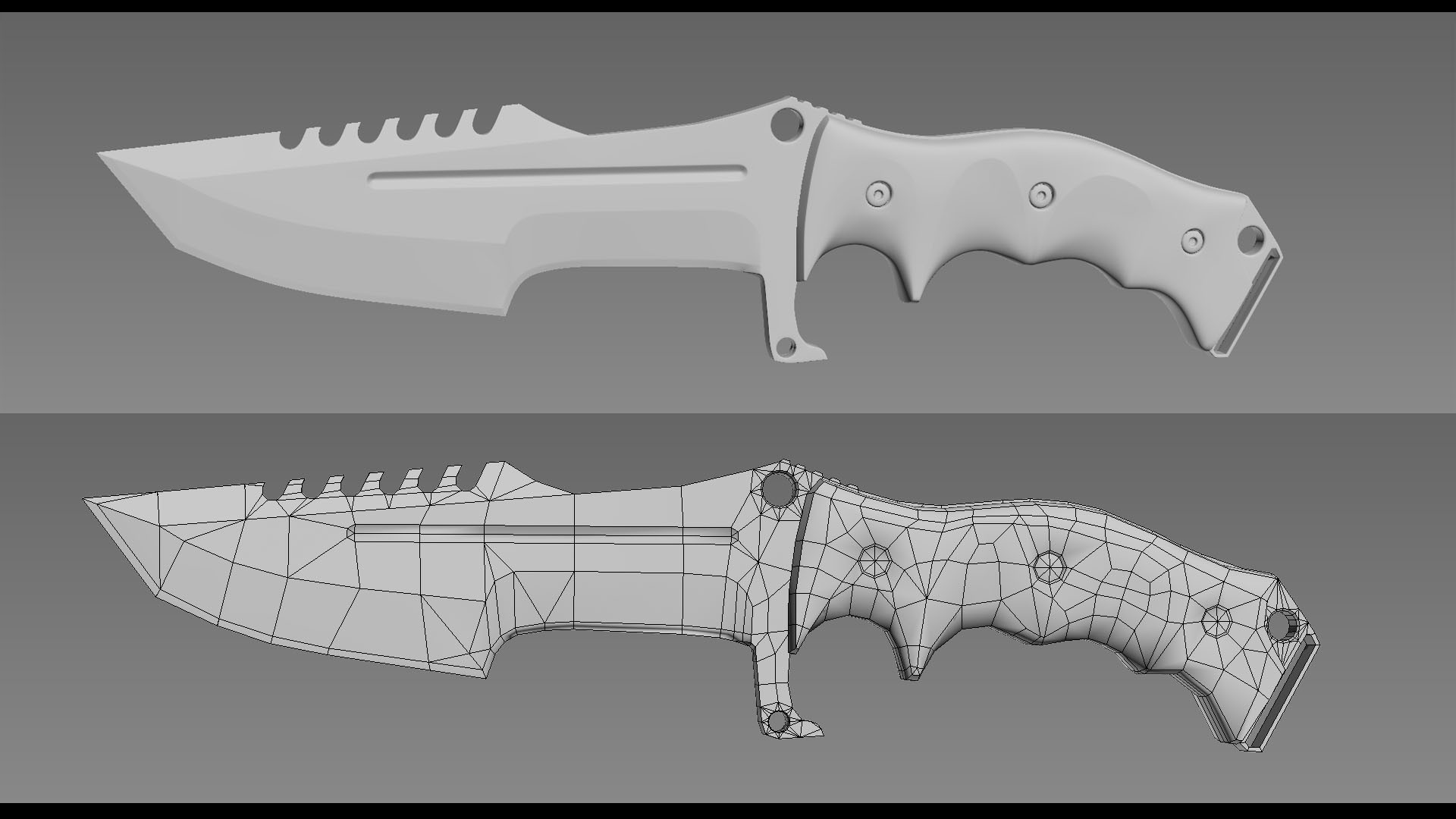 Maxim Lyulyukin Combat knife