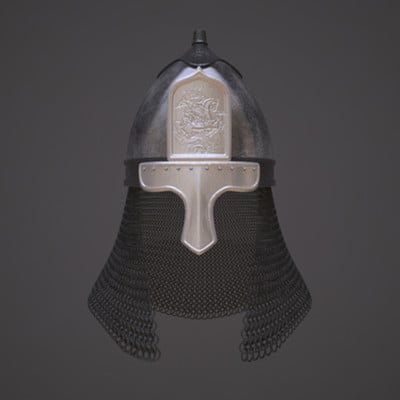 Nikolay alexandrov helmet front