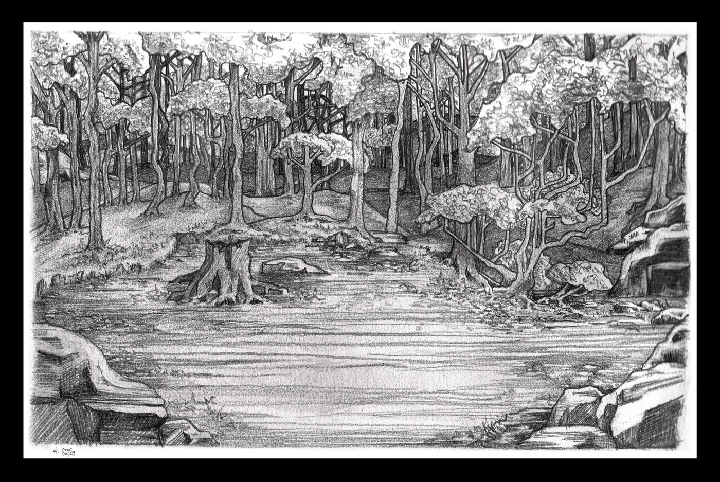 Artstation Digitally Painted And Pencil Sketch Concepts For Video Game Katherine Gray