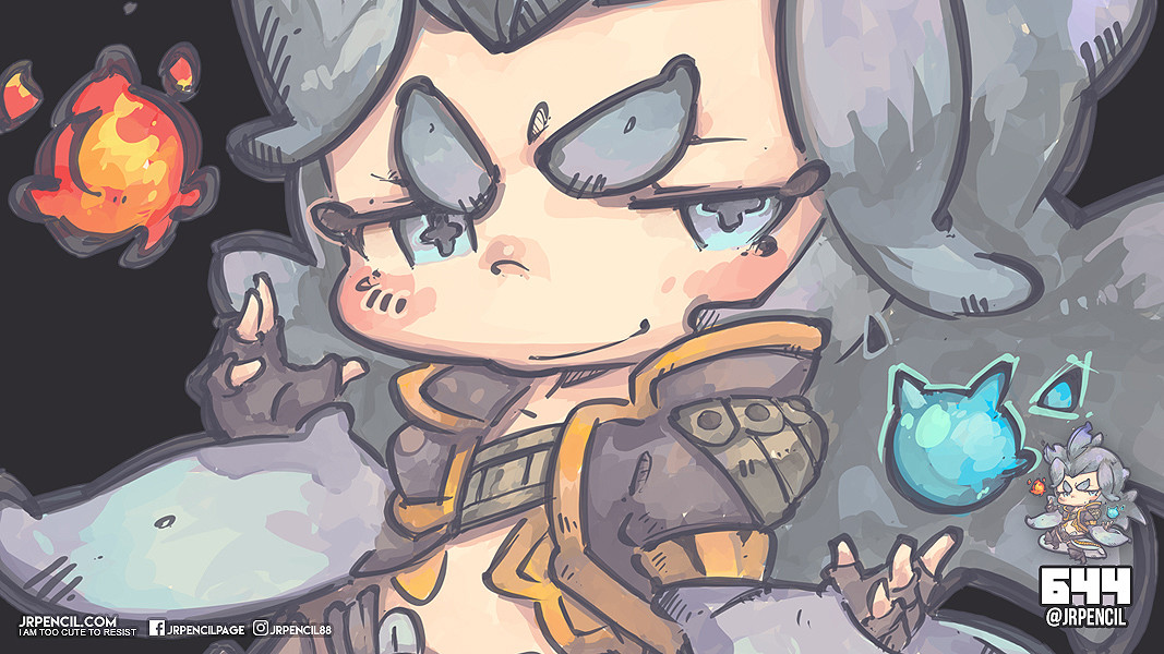 Artstation 644 Kuja Jr Pencil