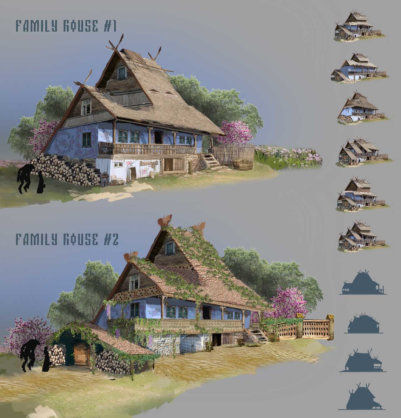 ArtStation - Red Riding Hood + Witcher games