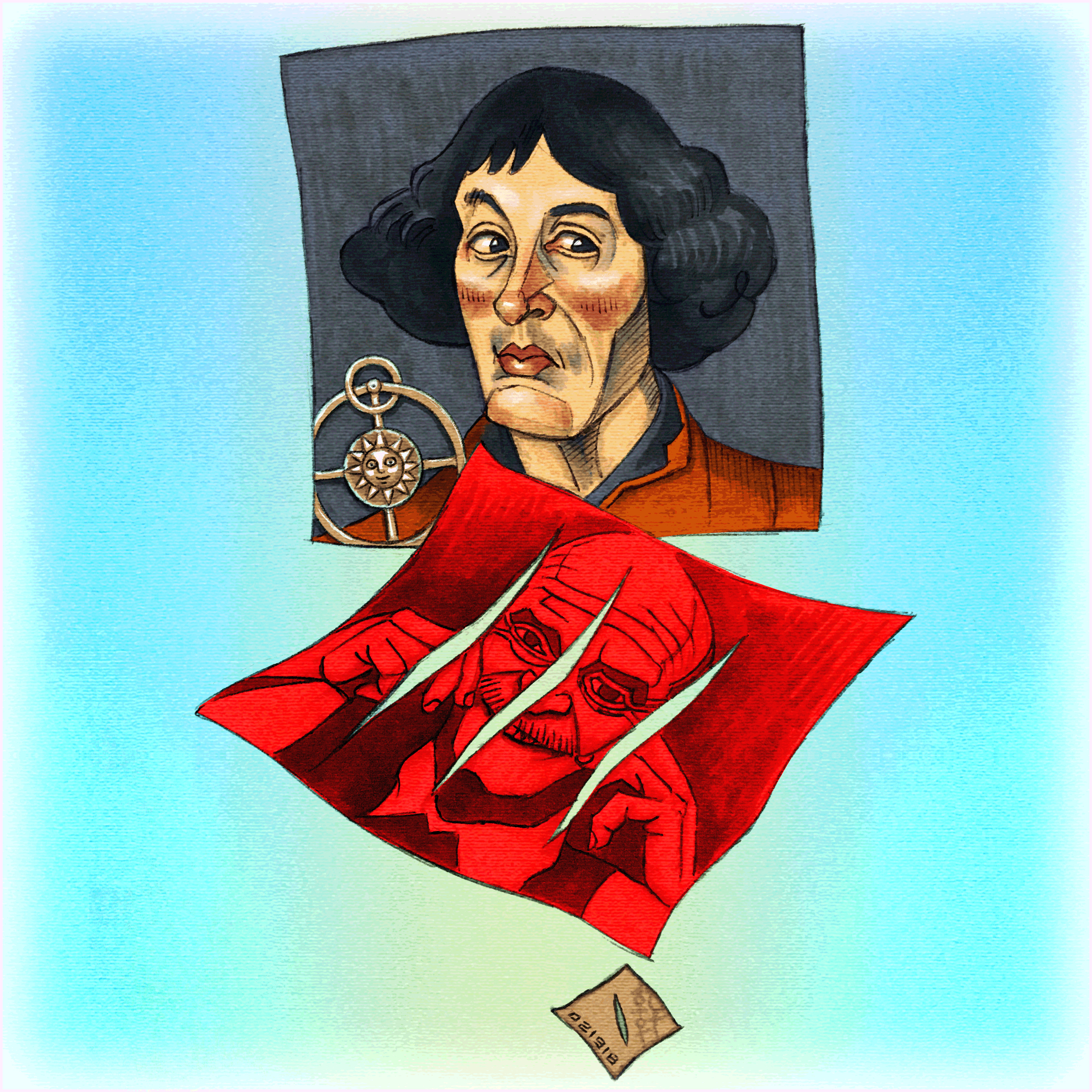 Day #15,152 - Copernicus + Fontana