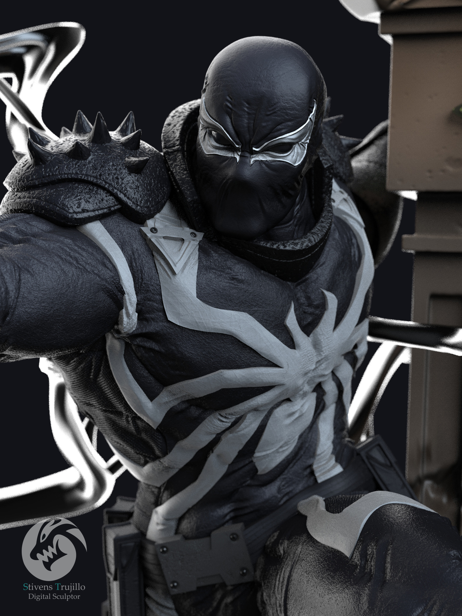 Artstation Agent Venom Stivens Trujillo Sanchez Artstation Agent Venom Stivens Trujillo Sanchez