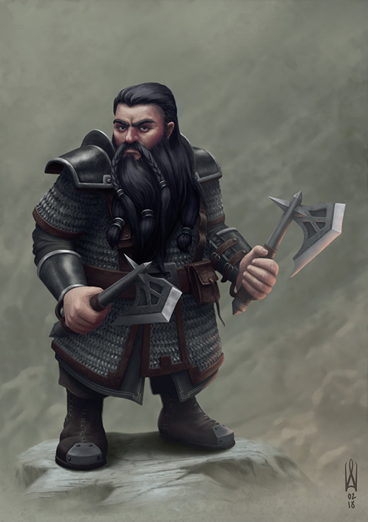 ArtStation - Dwarf, DSA