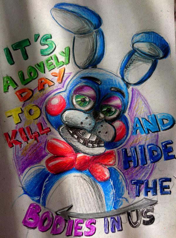 Fnaf Toy Bonnie Fan Art