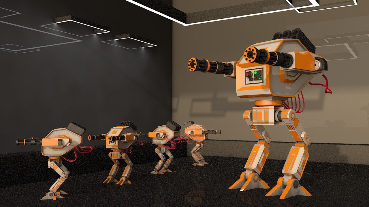 ArtStation - Robot_3D_#1