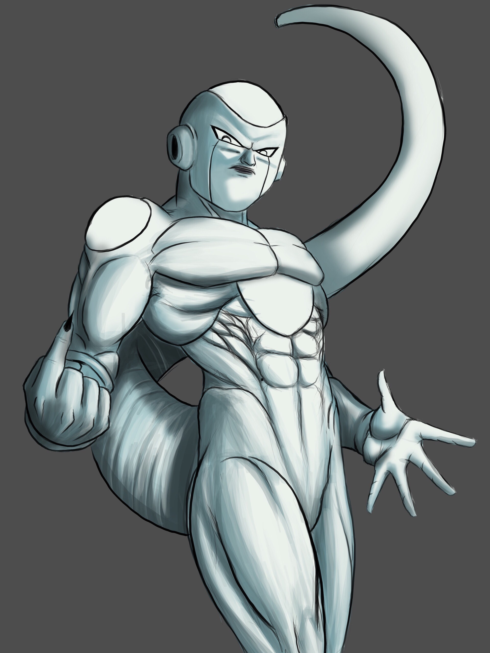 Artstation Dragon Ball Super Frost Luc Chatelain