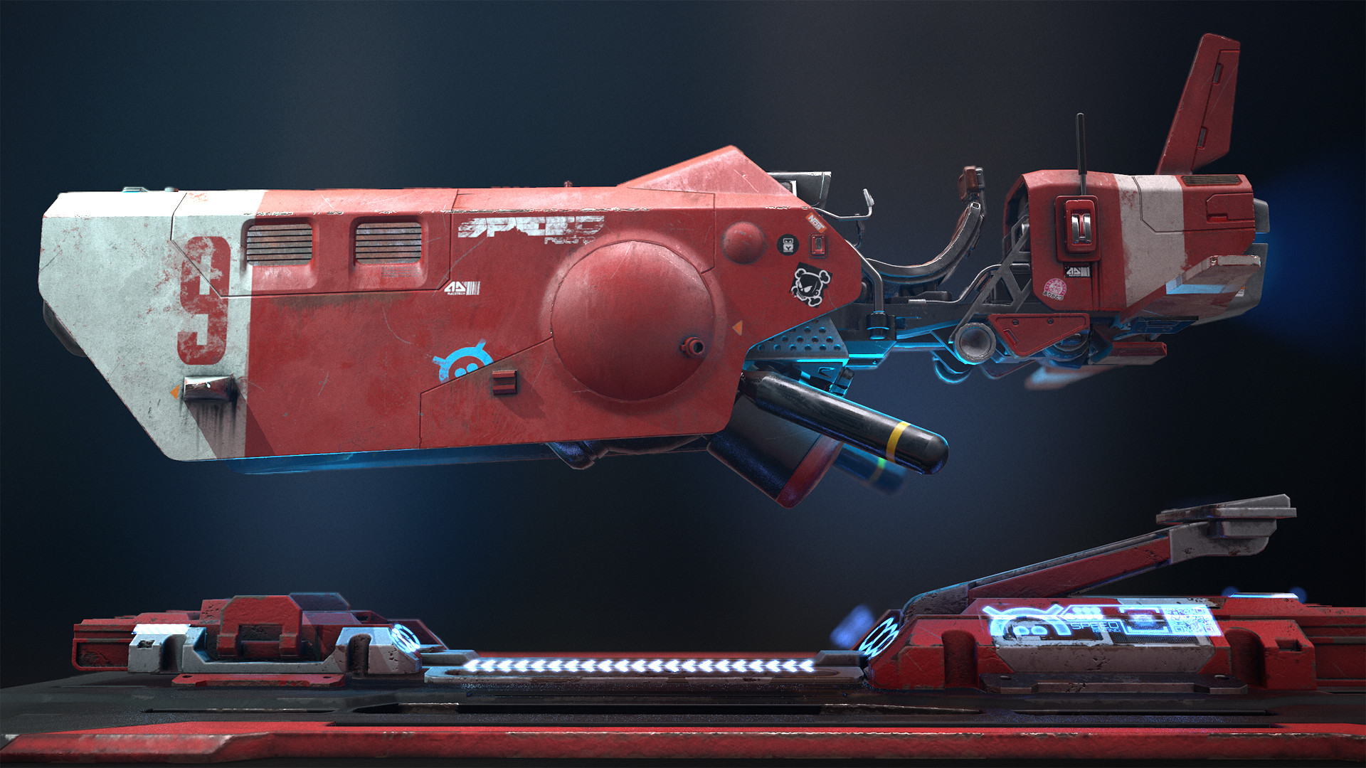 ArtStation Hover Bike