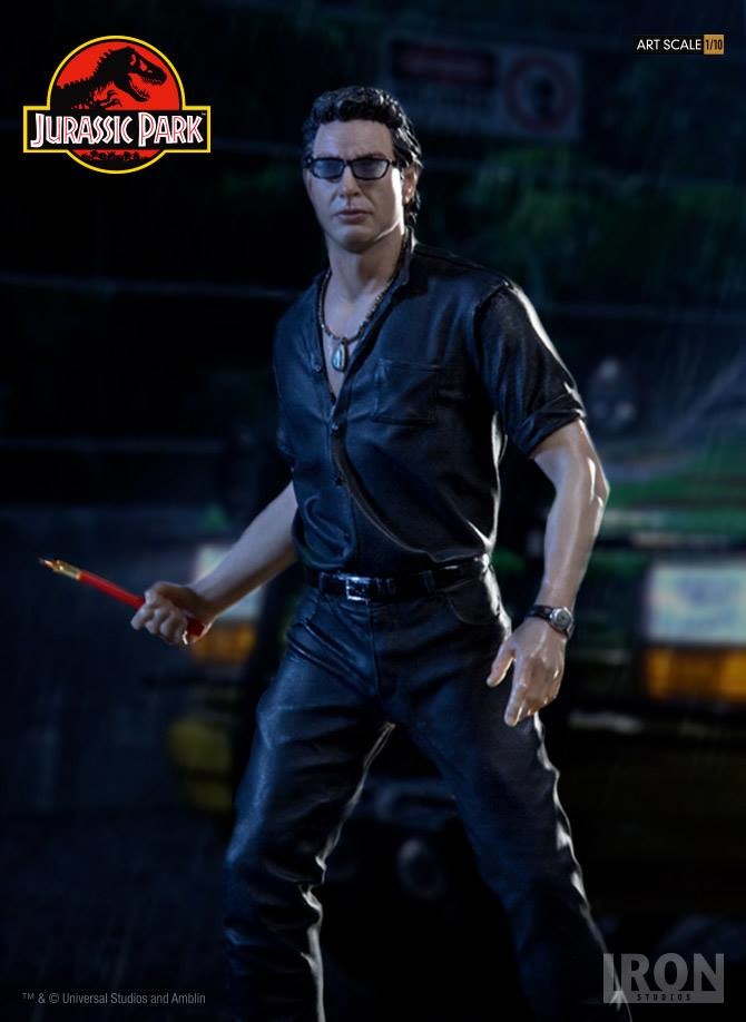 Artstation Ian Malcolm Art Scale 1 10 Jurassic Park Victor