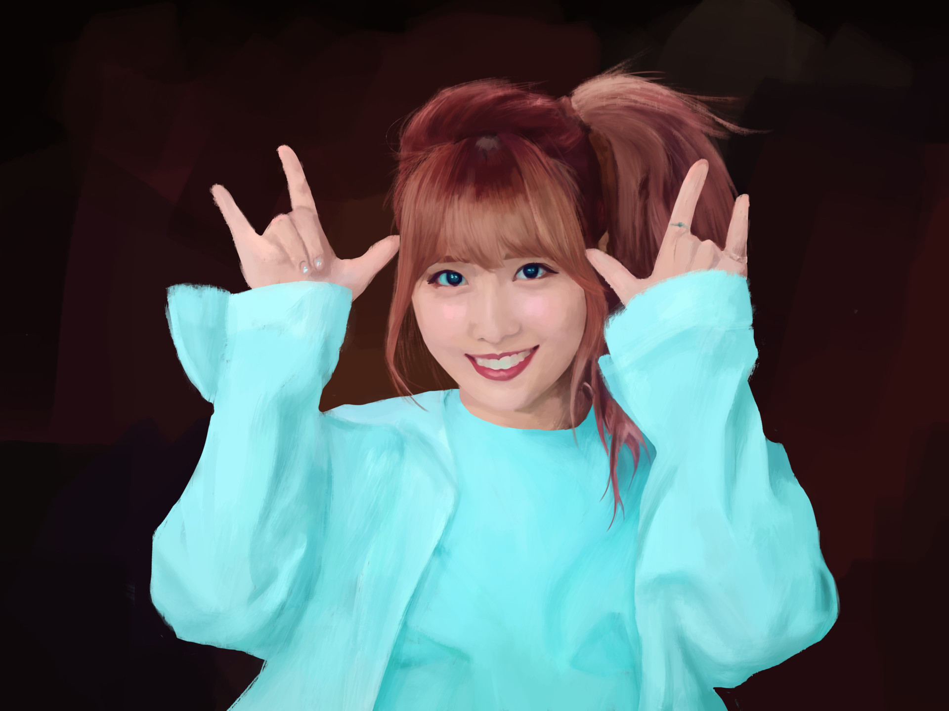 Artstation Twice S Momo Tt