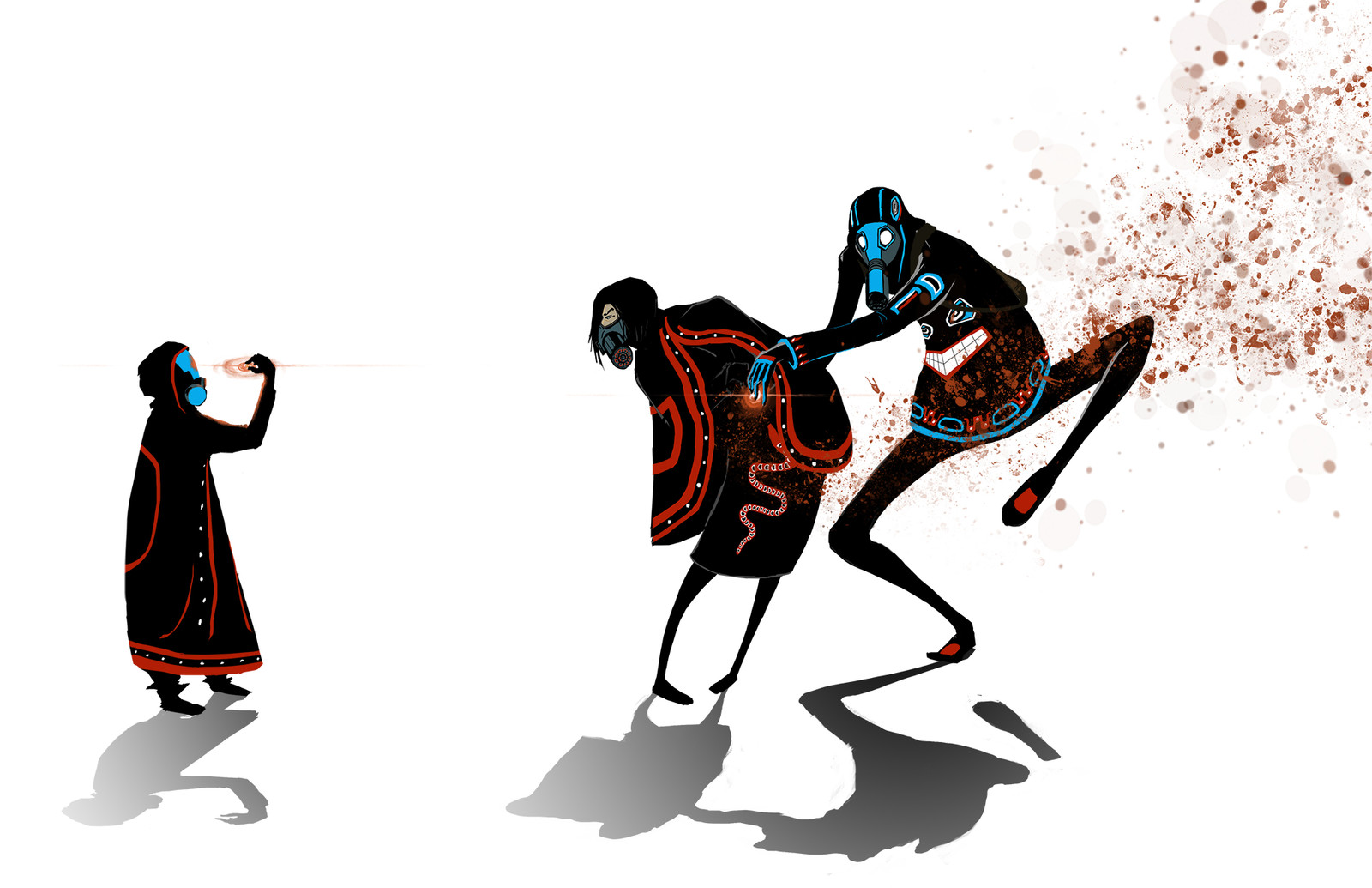 Character Line Up for Raven Steals the Sun