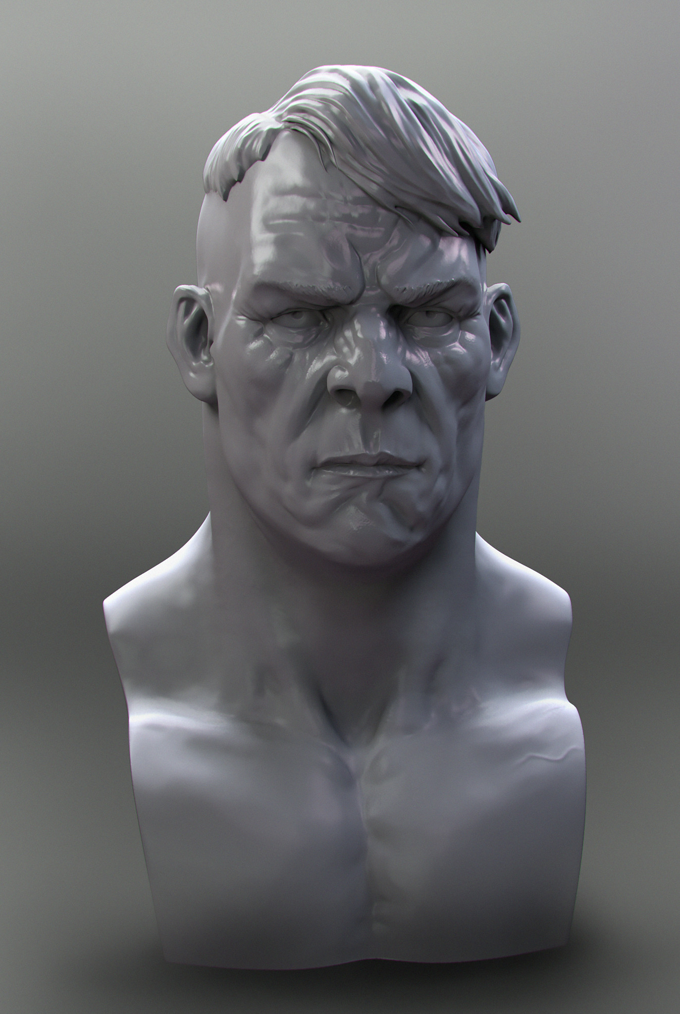 ArtStation - Male bust