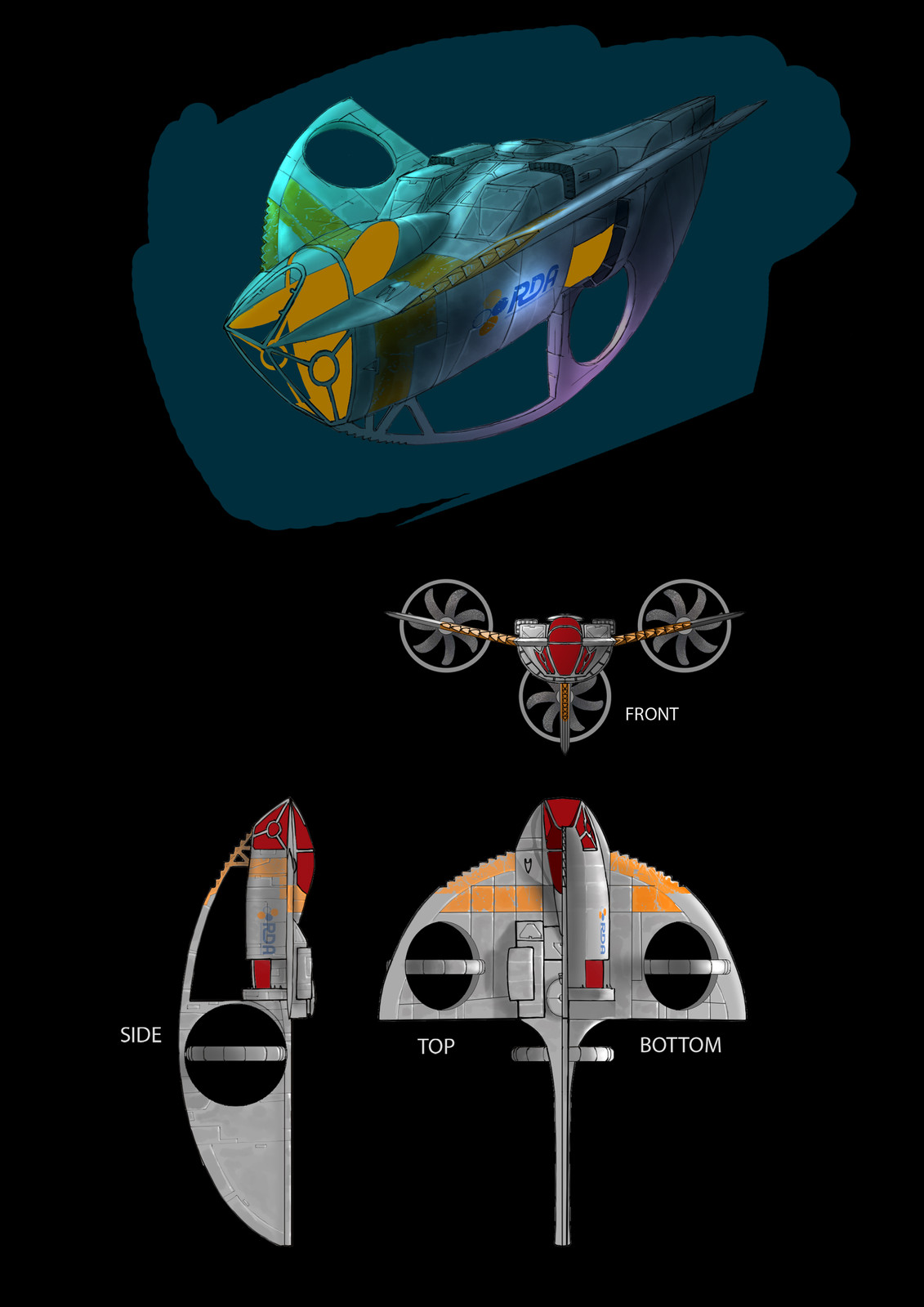 RDA scout submarine.
