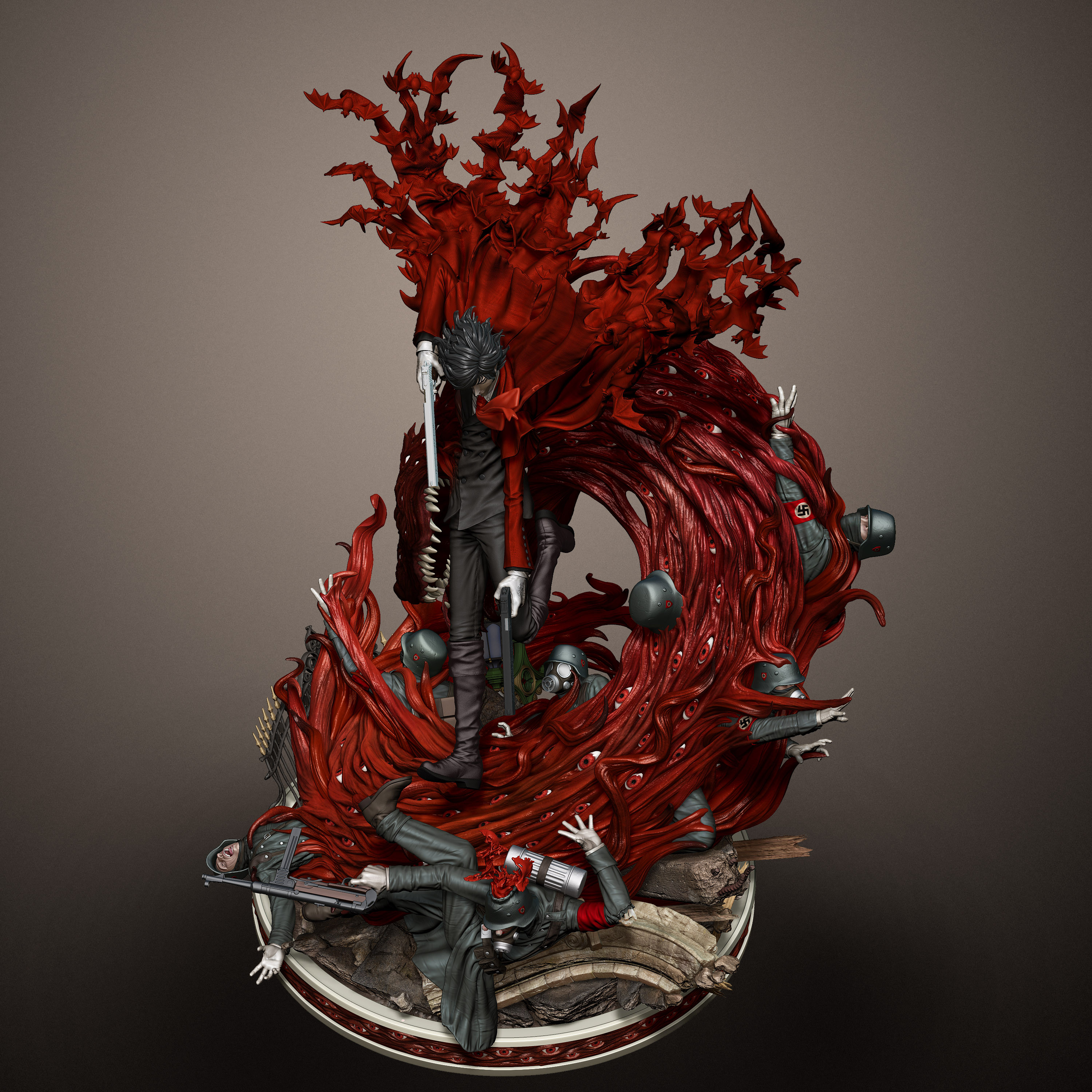 hellsing ultimate statue