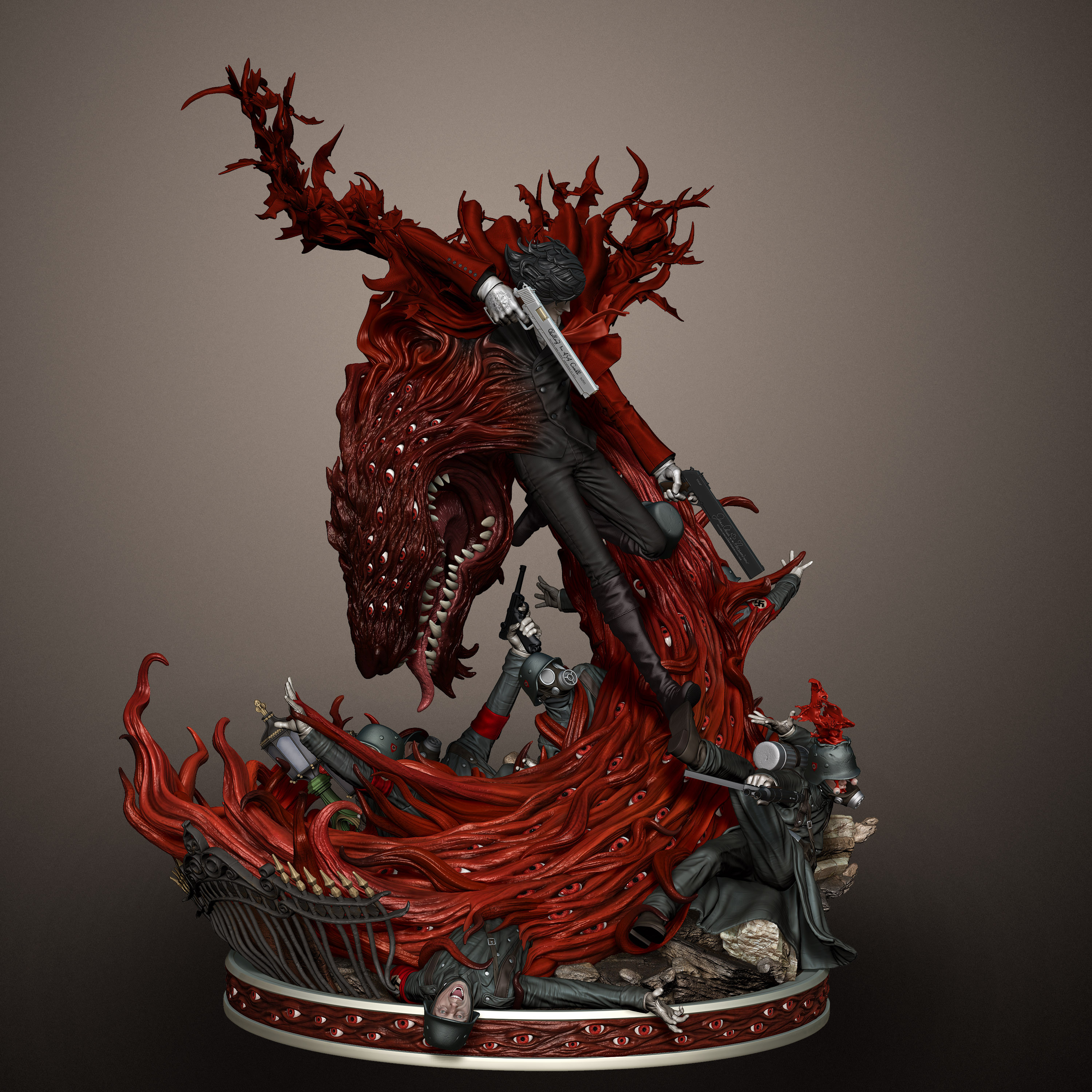 hellsing ultimate statue