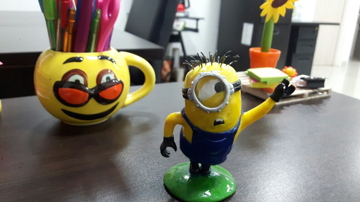 minion clay model