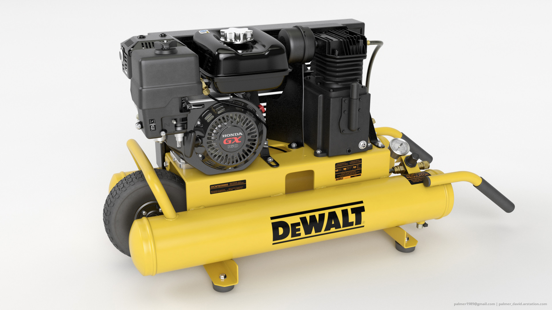 Dewalt powered deals compressor dxcmtb5590856