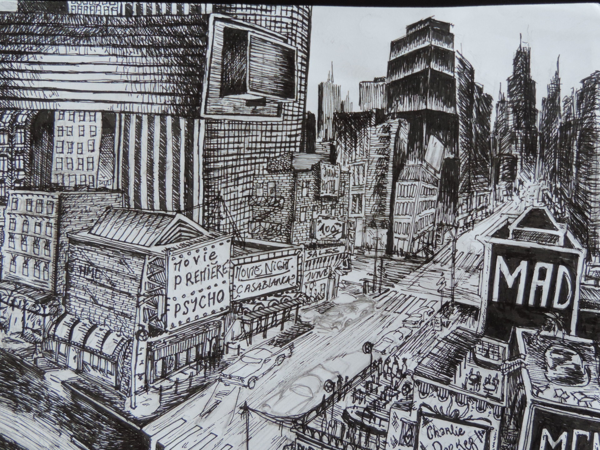 Sketch Mad City New