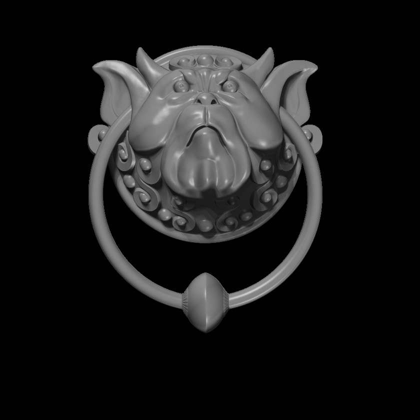 Artstation Left Door Knocker From Movie Labyrinth W I P