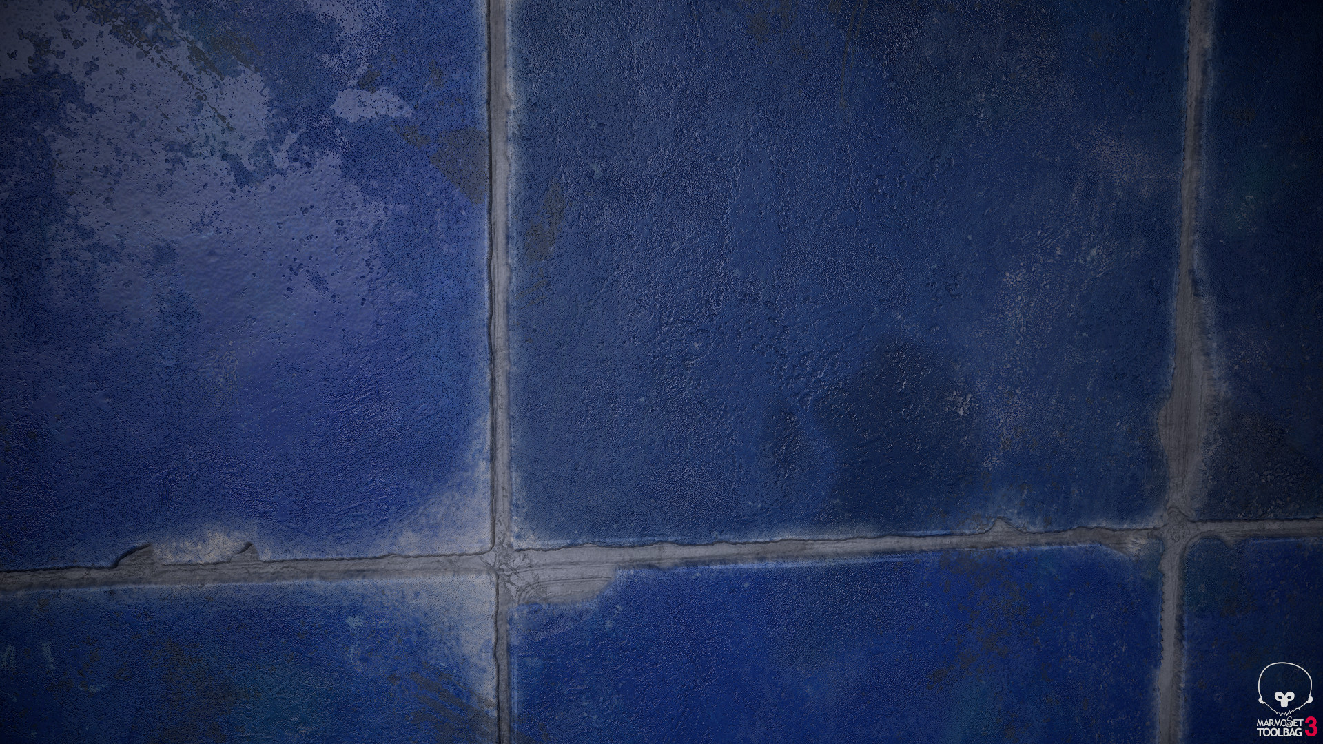 Johan Qvarfordt - Blue Terracotta Tiles - Substance Designer