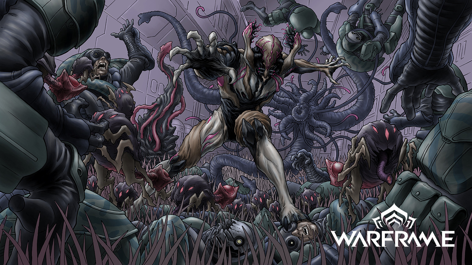 Artstation Warframe Nidus Jeremy Rock Artstation Warframe Nidus Jeremy Rock