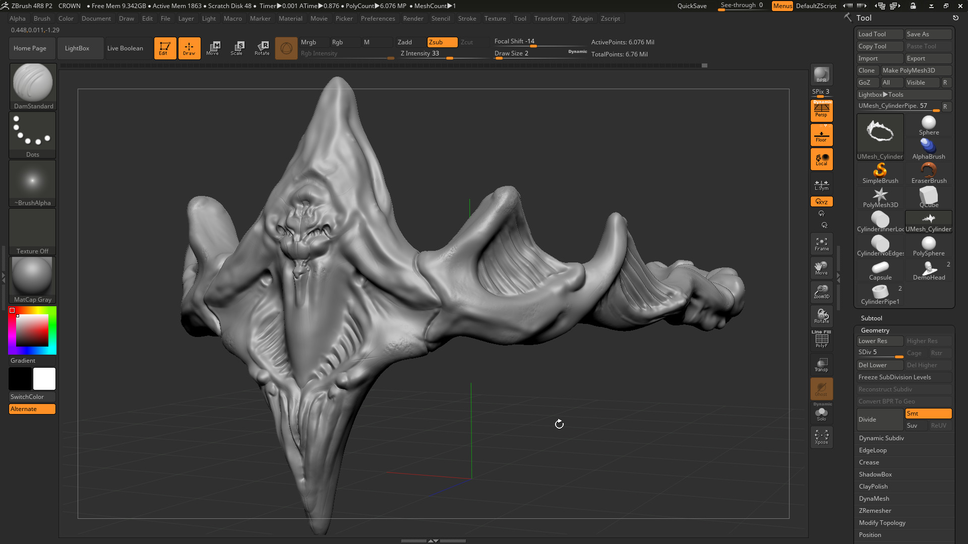 Zbrush export. Maya материалы. Zbrush export. Transpose master. Zbrush export.