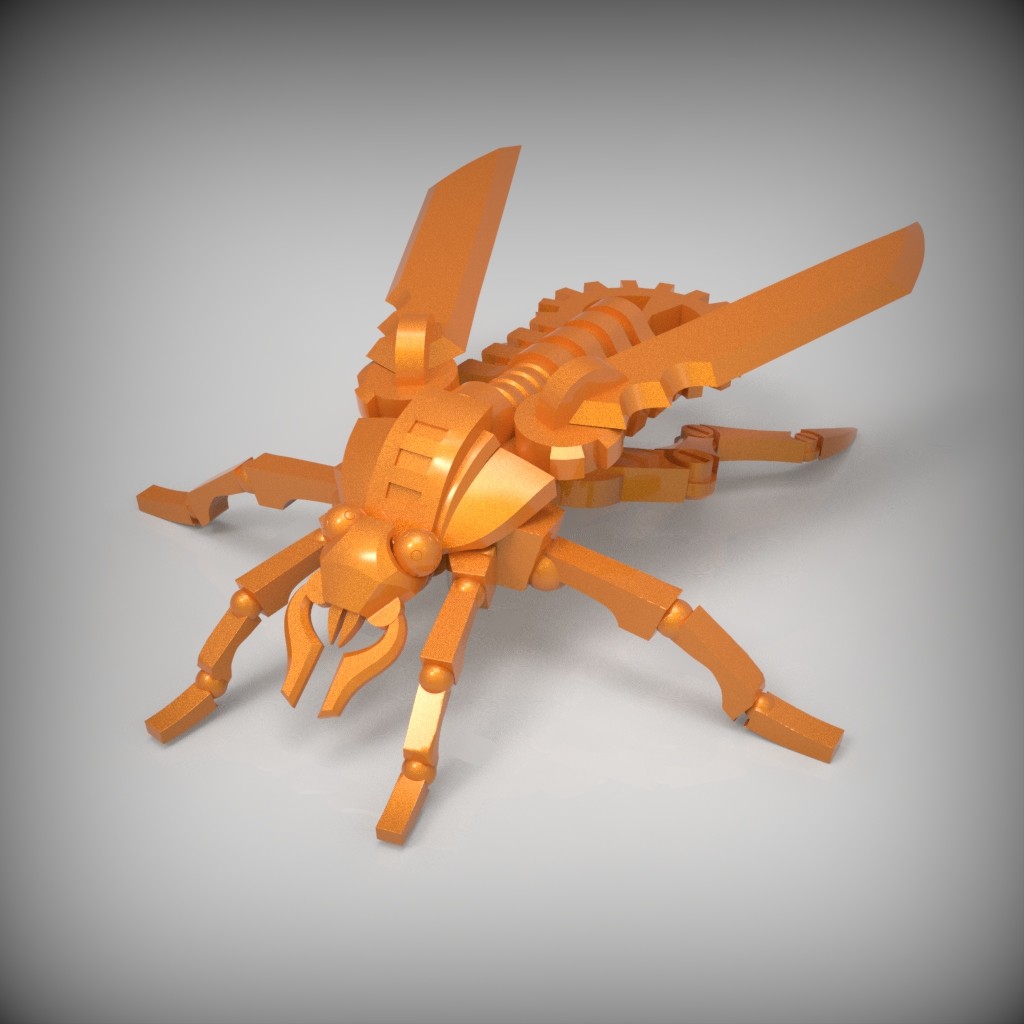 Clockroach Sculpt