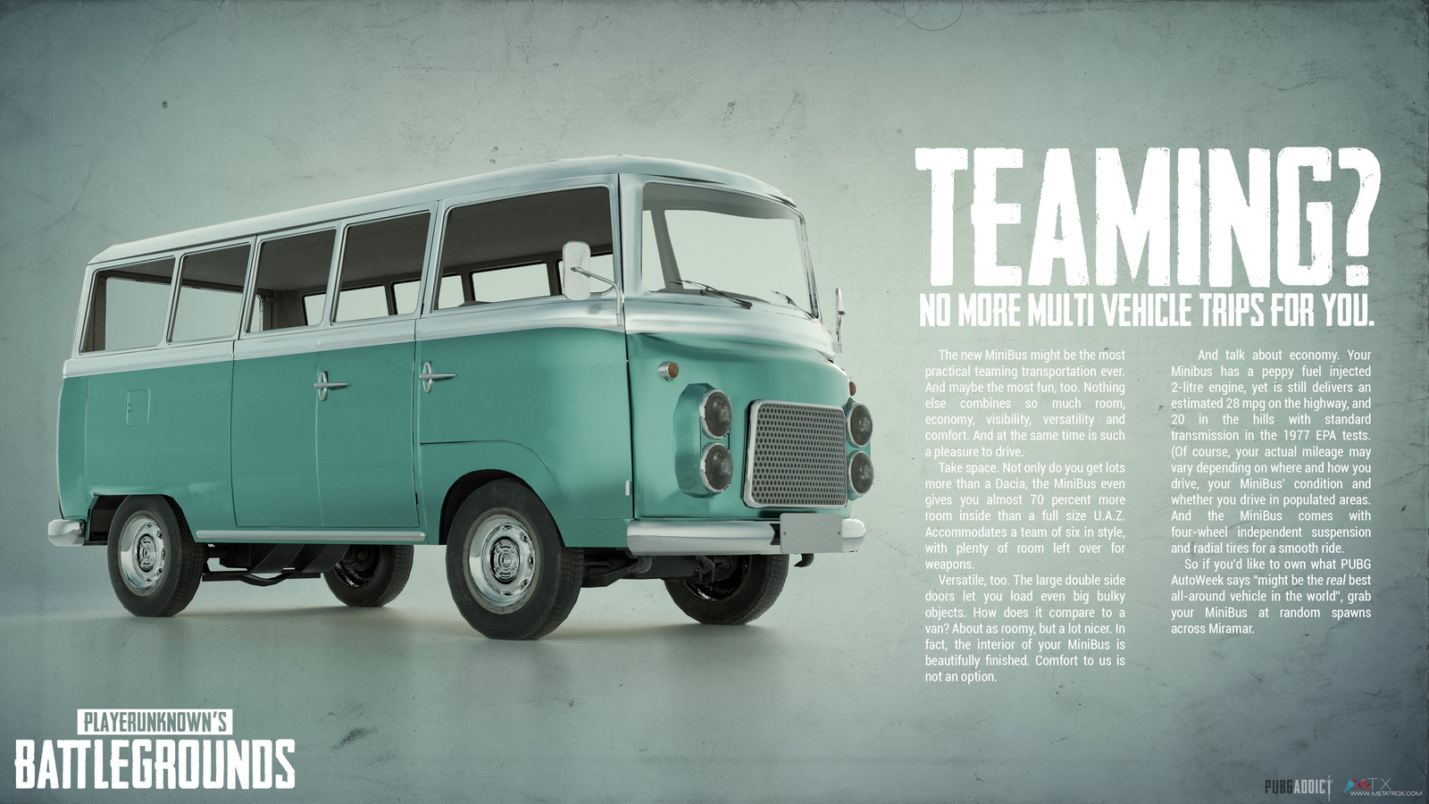 MiniBus - PUBG