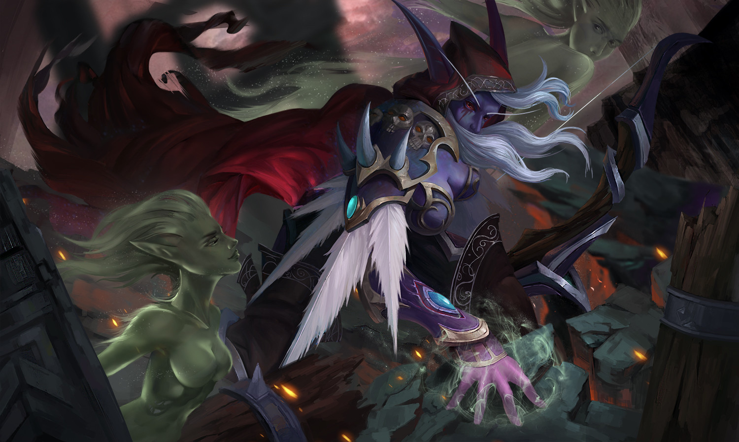 Artstation World Of Warcraft Sylvanas Windrunner Setsuna C