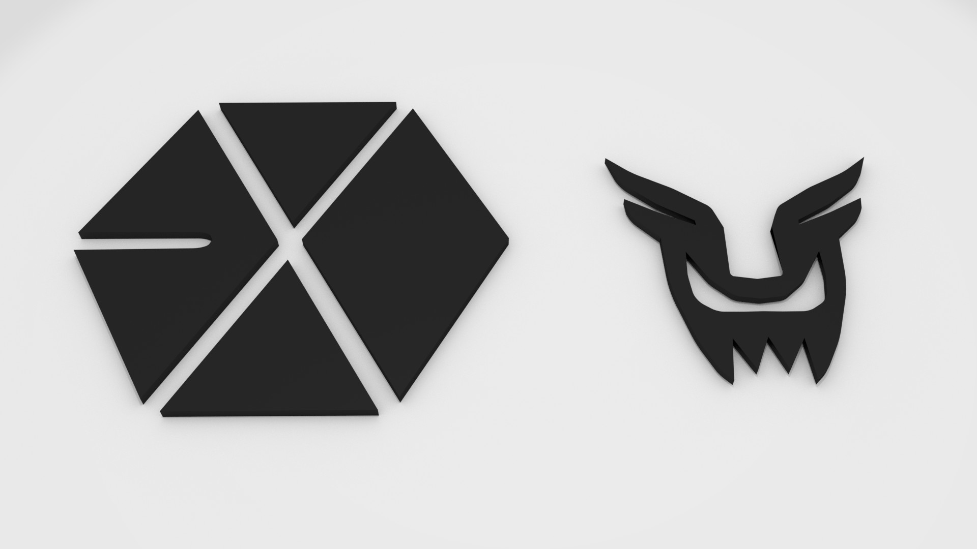 Artstation Exo Logo And D O Earth Symbol Laura Pardina