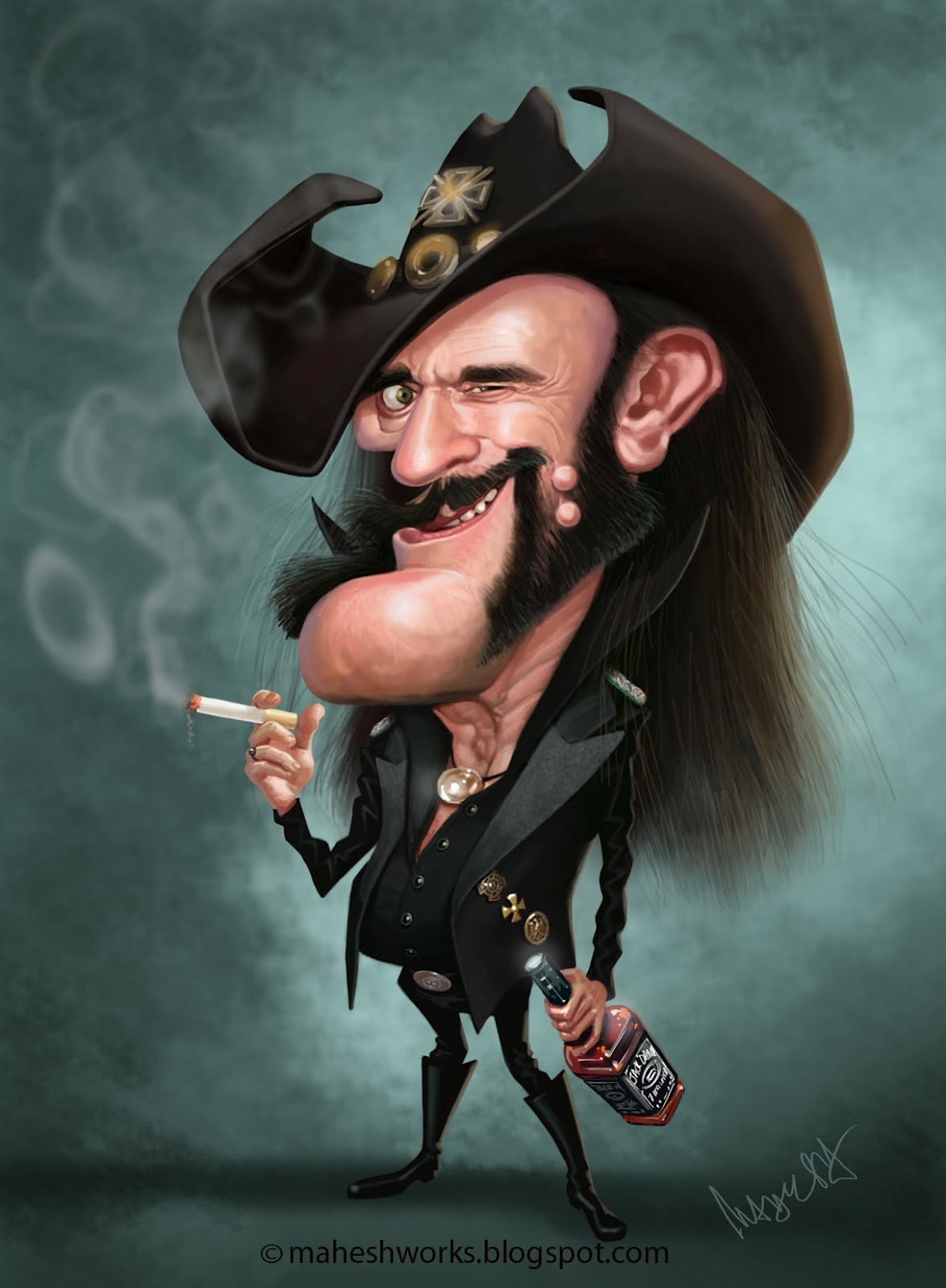 Lemmy (шаржи