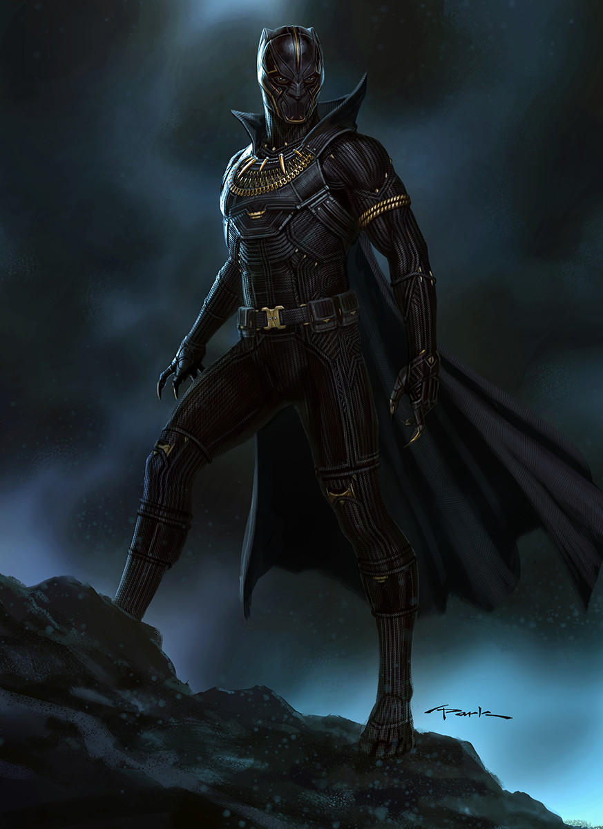 Black Panther- T'Chaka with cape