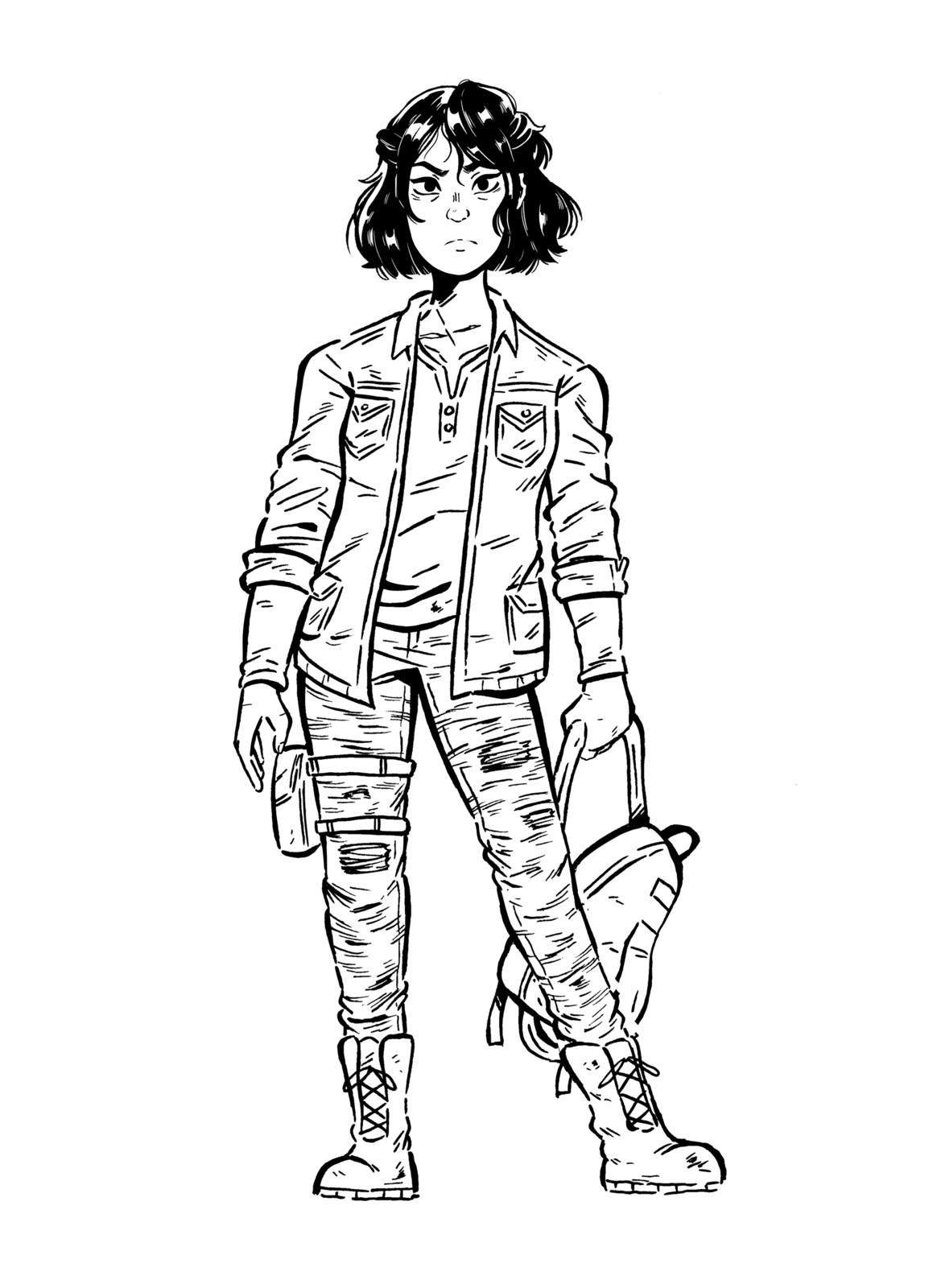Miles Character Sketch