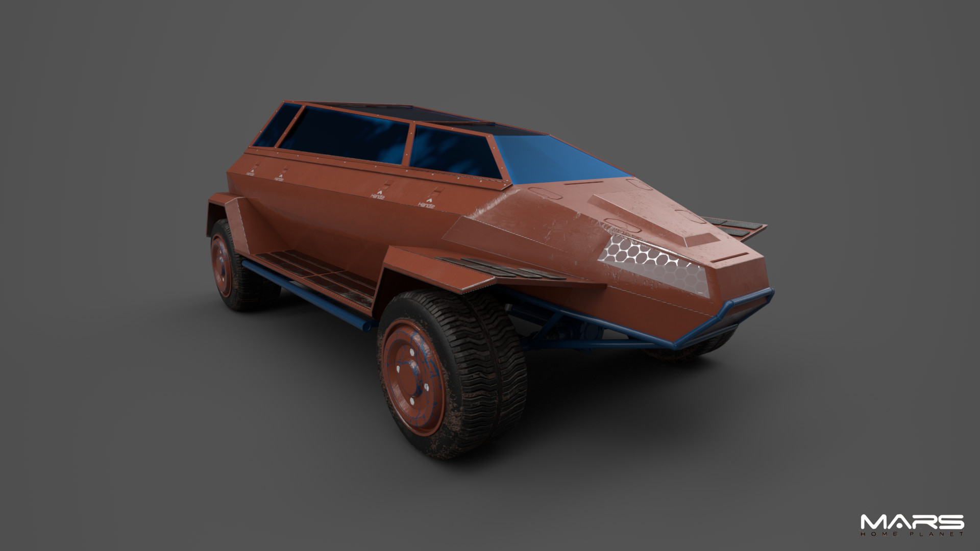 Artstation Martian Rover Hp Mars 3d Modeling Challenge