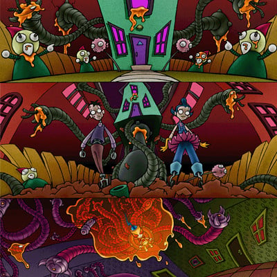 Nicktoons Globs of Doom - Concept Art I