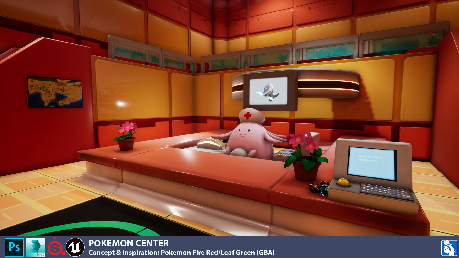 Kate Barker - Pokemon Center